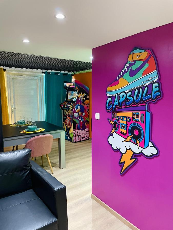 Capsule Forever Young - Jacuzzi - Sauna - Billard - Arcade De Jeux - Netflix & Home Cinema - Ping Pong Hastiere-par-dela Экстерьер фото